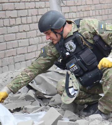 На деокуповану Харківщину вернулась поліція, просить повідомляти про злочини росіян