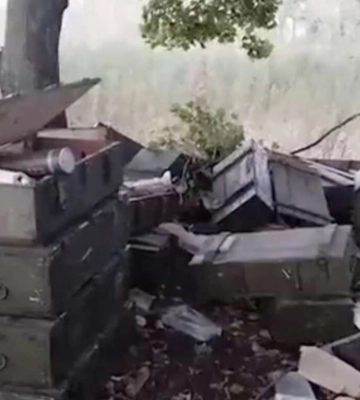 ВСУ затрофеїли польовий склад боєприпасів ворога: відео