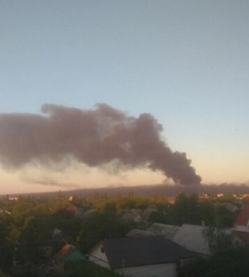 У Мелітополі чутно стрілянину та вибухи