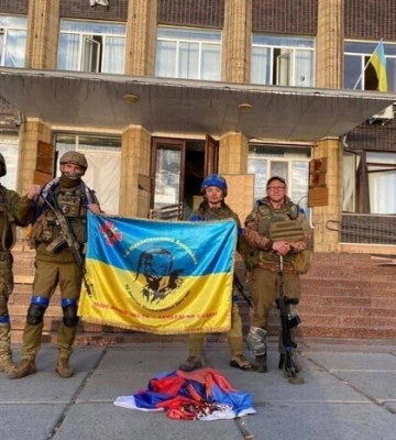 ВСУ освободили Купянск от оккупантов 