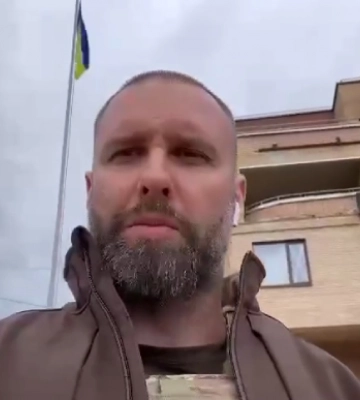 Над Балаклією підняли український прапор