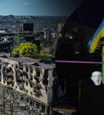 Сопротивление растет: в одном из районов Мариуполя местные вывесили украинский флаг