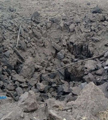 Окупанти ракетами обстріляли фермерське підприємство у Дніпропетровській області (Фото)