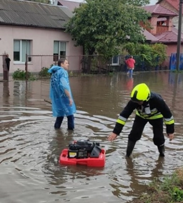 Ливни затопили улицы Ужгорода