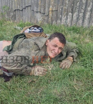 Десантники взяли у полон російського підполковника без штанів 