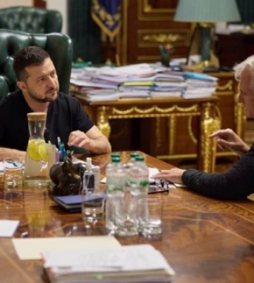 Зеленський зустрівся з професором Єльського університету Тімоті Снайдером