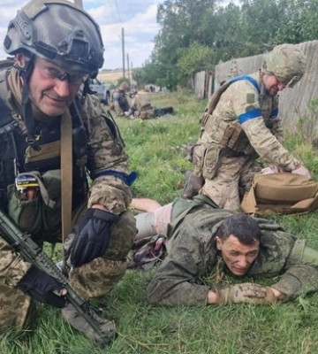 На Харківщині взяли в полон підполковника ЗС РФ