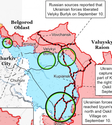 ВСУ за несколько дней освободили больше, чем армия рф захватила с апреля — ISW