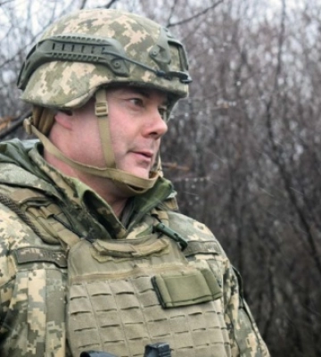 Наев проверил боеготовность ВСУ на киевском направлении
