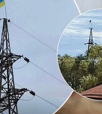 Над селом Піщане на Луганщині піднято український прапор, - Гайдай. ФОТО