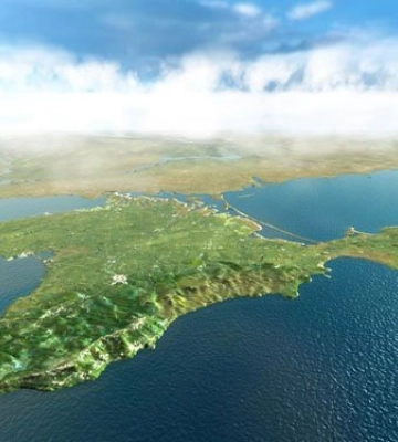 У Криму впав російський військовий літак