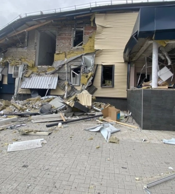 В Краматорске под ракетный обстрел попала промзона