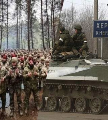 Под Херсоном &quot;чеченская война&quot; между кадыровцами и отрядами минобороны россии - Пономарев