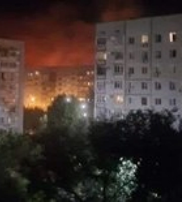 Оккупанты ударили по жилому району Энергодара, обвиняют ВСУ: видео