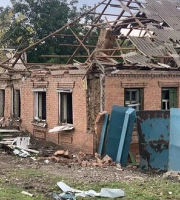 Обстрел россиянами Славянска. Разрушены частные дома и завод. ФОТОрепортаж