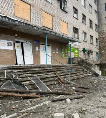 Росіяни зруйнували пологовий будинок у Краматорську