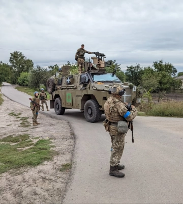 ЗСУ під час контрнаступу в Харківській області використовували австралійські бронемашини Bushmaster з автоматичним гранатометом Мк. 19 Mod 3