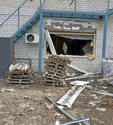 По Запорожью ночью был нанесен ракетный удар