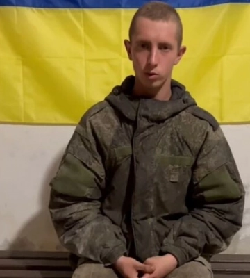 Полонений рашист розповів, як його командування тікало від ЗСУ (відео)