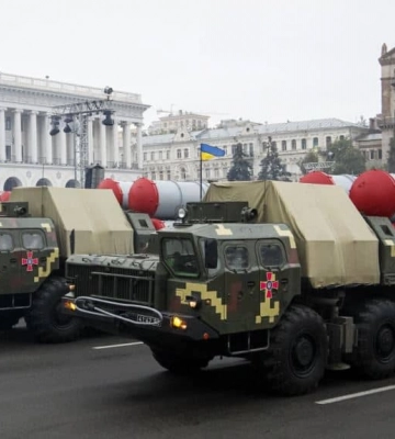 Воздушные Силы Украины опубликовали эффектное видео уничтожения российских крылатых ракет с помощью ЗРК С-300ПТ