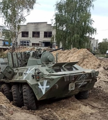 Сили спецоперацій влаштували засідку на росіян, які втікали з Балаклії на Харківщині