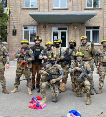 Весь северо-восток Харьковщины освобожден, ВСУ вышли на границу (фото, видео)