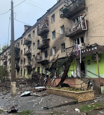 Слов&#039;янськ зазнав масованого обстрілу. Одна людина загинула