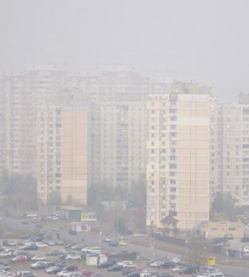 У Києві до кінця дня буде туман, видимість – 200–500 м