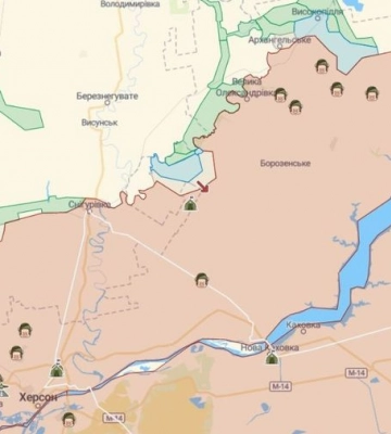 Російські офіцери на Херсонському напрямі морально пригнічені — генерал Марченко
