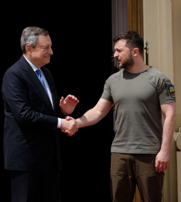Зеленский провел разговор с премьером Италии Драги: что обсудили