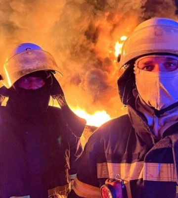 Вночі у Запоріжжі сталася масштабна пожежа