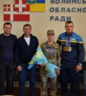 На Волині зустріли переможців «Ігор воїнів»