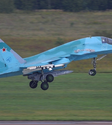 Під Балаклією знайшли уламки російського літака Су-34
