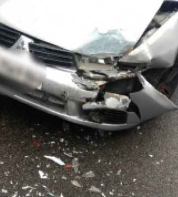 Водій не дотримався дистанції: у Луцьку сталась аварія