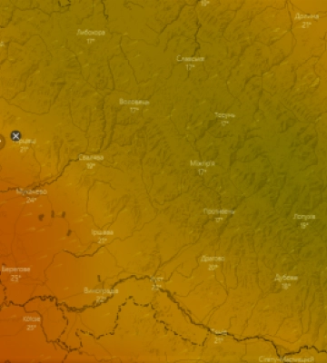По літньому тепла погода протримається в Закарпатті ще декілька днів