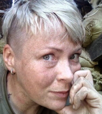 В Донецкой области погибла боец 24 ОМБр Ольга Симонова (Симба), которая отказалась от гражданства РФ и воевала за Украину