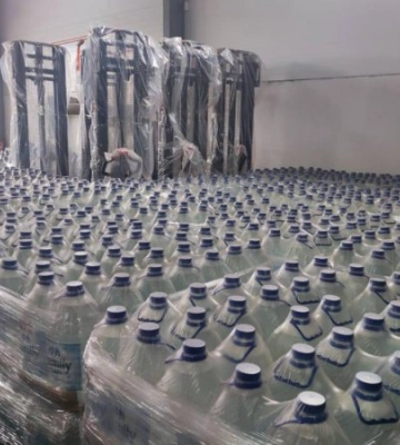 Київщина отримає 100 тисяч бутлів питної води з Ізраїлю
