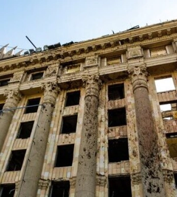 Вночі окупанти завдали ракетного удару по Київському району Харкова