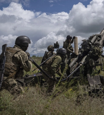 Карта боевых действий в Украине 14 сентября