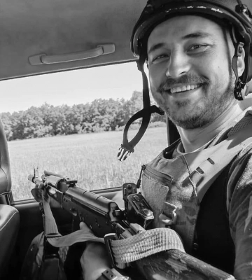 Під час боїв на Херсонщині загинув відомий львівській активіст та переселенець з Донецька Олег Курський