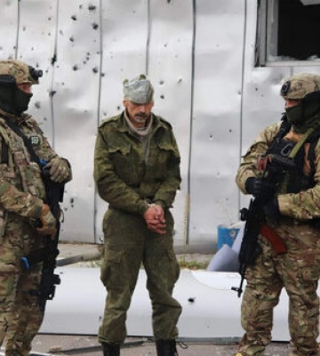 ГБР задержало военного РФ, которого оккупанты &quot;забыли&quot;, когда бежали во время наступления ВСУ в Харьковской области. ВИДЕО+ФОТОрепортаж