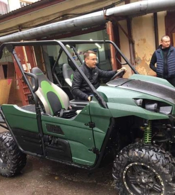 Во Львовской области подросток адаптировал Kawasaki Teryx для нужд военных