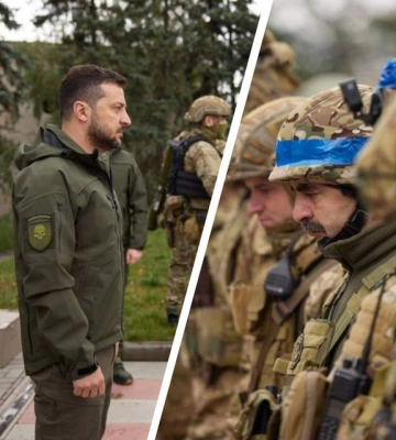 Не прощайте ничего террористам, – Зеленский на освобожденной Харьковщине наградил защитников