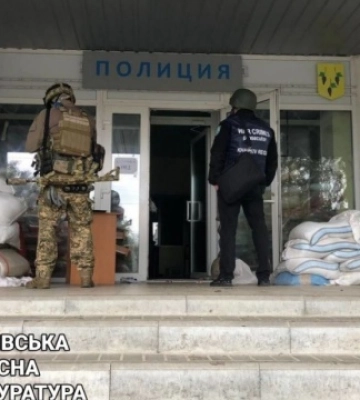 Прокурори вилучили докази функціонування псевдополіції в Ізюмі