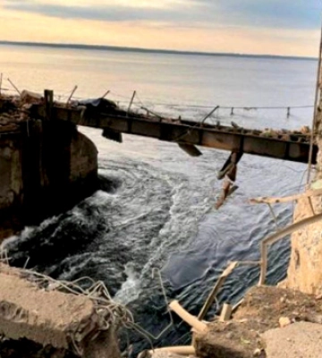 Подтопление в Кривом Роге: ночью взрывали дамбу для снижения уровня воды