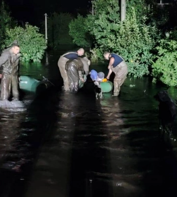 Окупанти обстріляли Нікополь &quot;Градами&quot;, на річці Інгулець знижують рівень води після ракетного удару, - ОВА