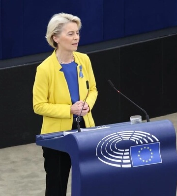 Голова Єврокомісії фон дер Ляєн прибула до Києва