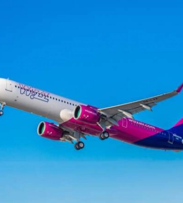 Коммерческий самолет Wizz Air перелетел из аэропорта &quot;Львов&quot; в Польшу