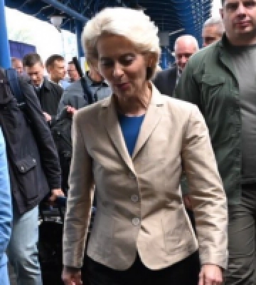 До Києва прибула глава Єврокомісії Урсула фон дер Ляєн
