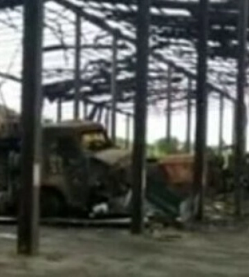 Українські воїни в ангарі поблизу Куп’янська знищили 16 одиниць ворожої техніки. ВIДЕО